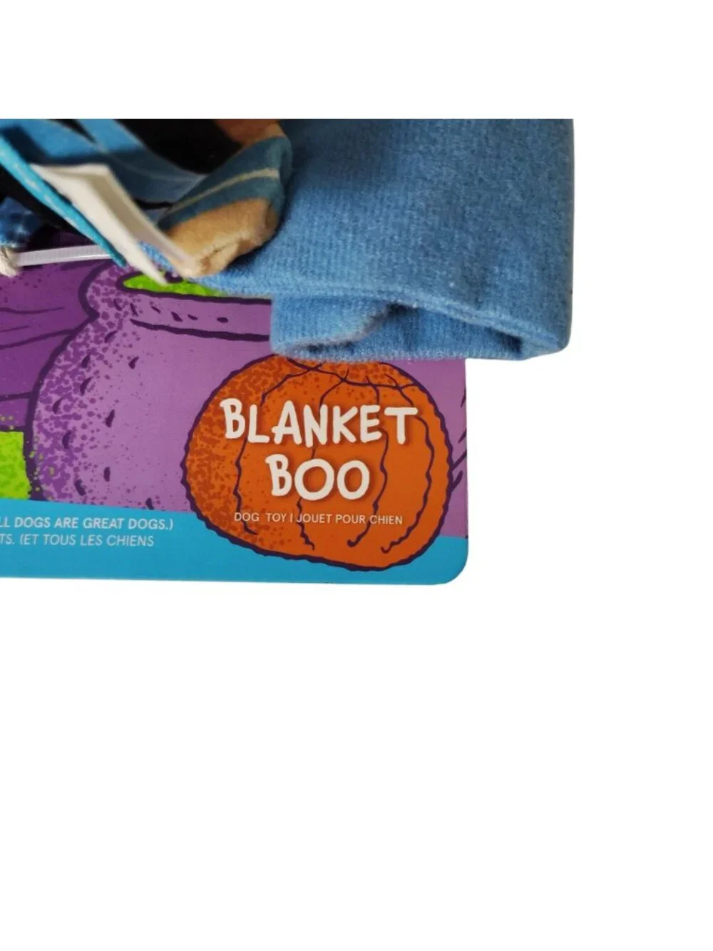 Bark Brand Peanuts Dog XS-M Mummy Linus Halloween Toy Squeaky Blanket Boo